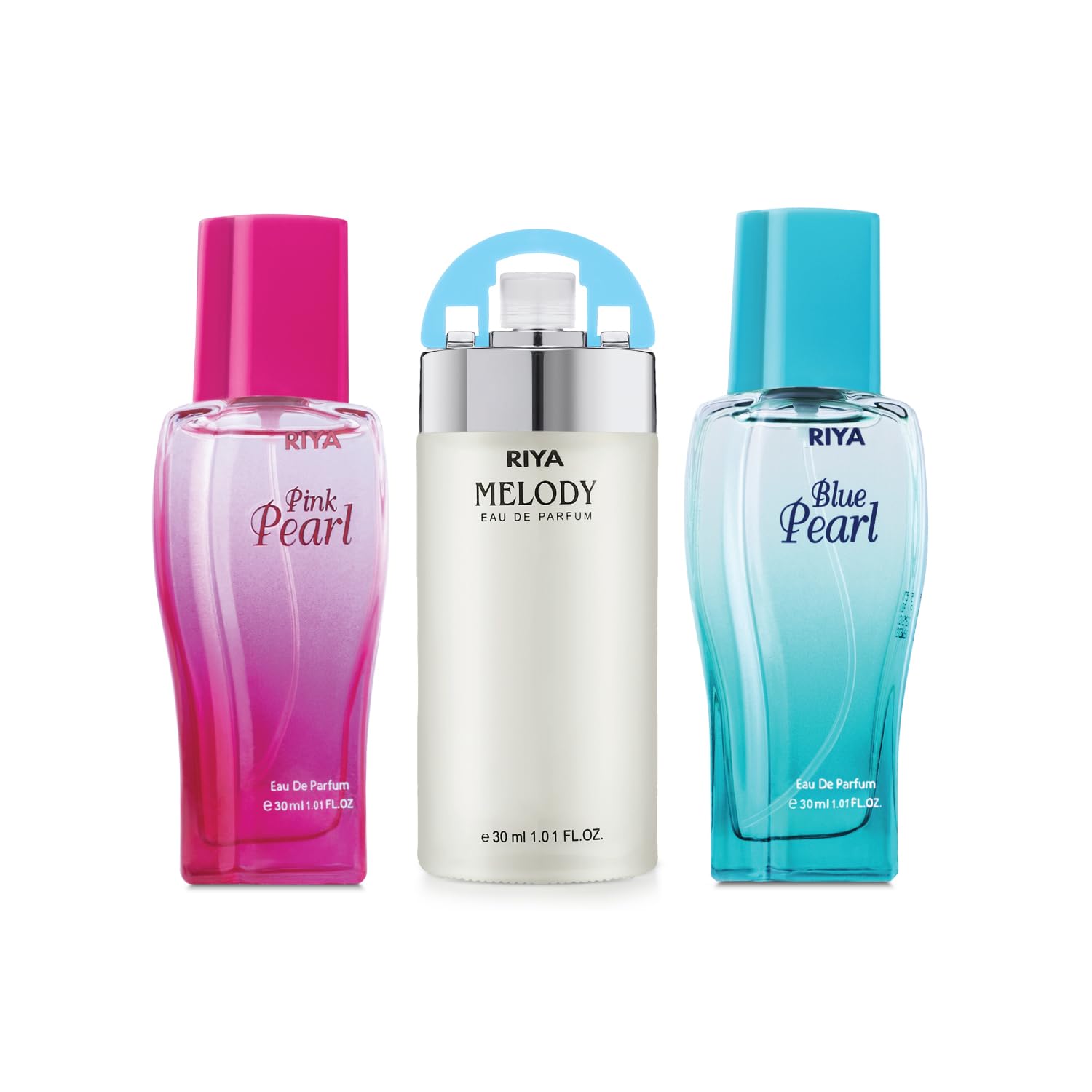 Riya Pink Pearl, Riya Blue Pearl and Riya Melody Perfume, Combo of 3, 30ml Each.-image-27