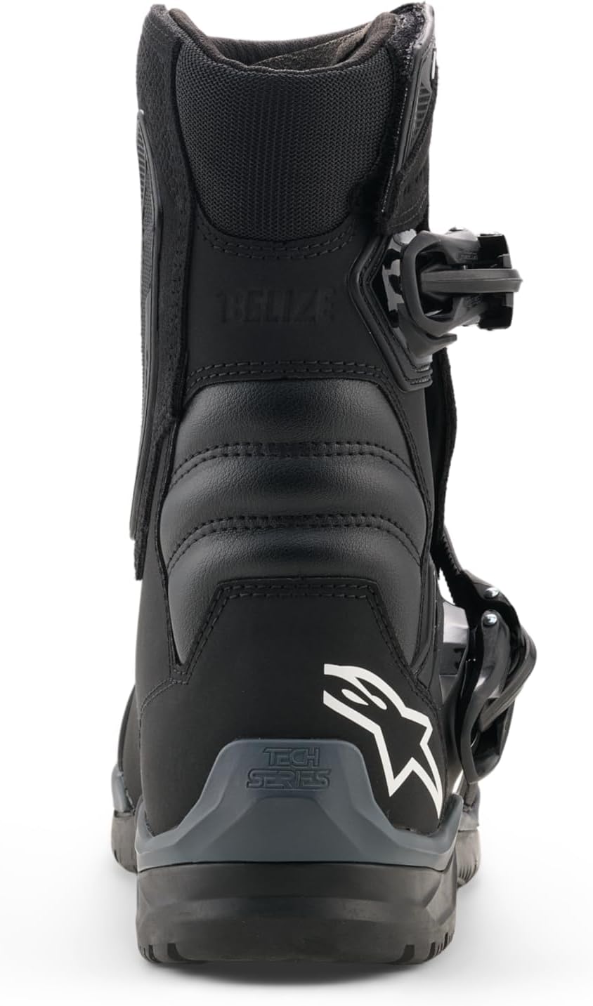 Alpinestars Belize V2 Drystar Boots, Men's Adventure Touring Motorcycle, Waterproof Membrane, Vulcanized Off‑Road Sole