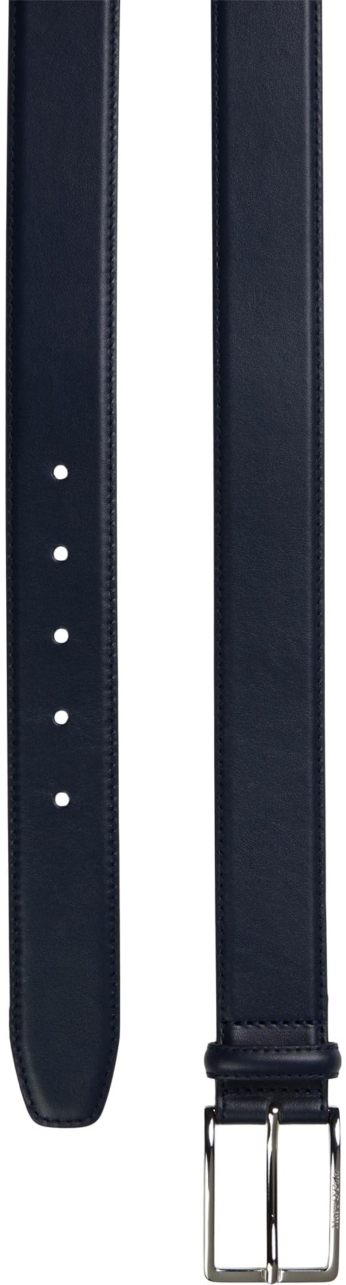 Marc OߴPolo Herren Gürtel aus Leder mit Metall-Schnalle