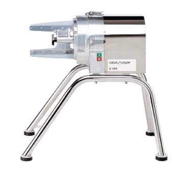 Robot Coupe C120 Automatic Pulp and Juice Extractor, Stainless Steel Continuous Feed Sieve, 275 Pound Per Hour, 120v, Single Phase