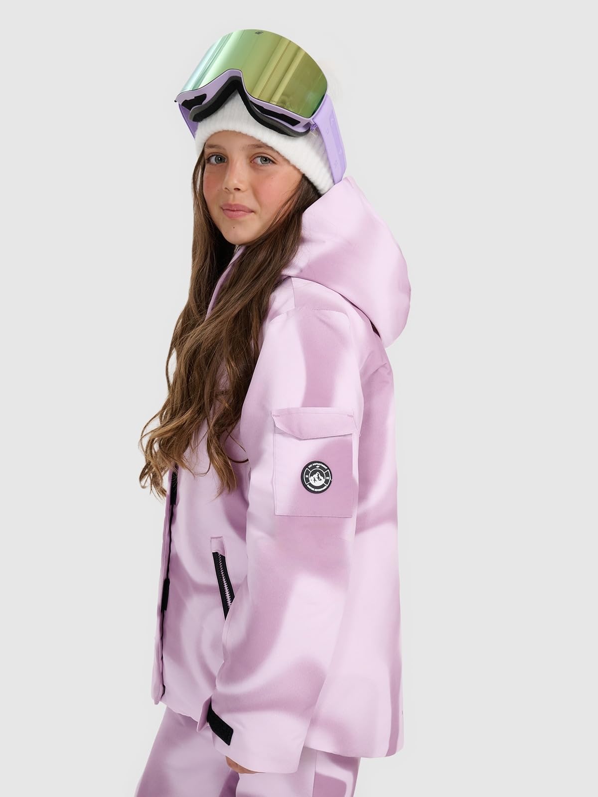 4F Kurtka snowboardowa membrana 8000 dziewczęca