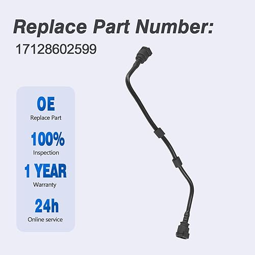 Miniatura 3 de CULMKARI 17128602599 Manguera de depósito de refrigerante del motor para BMW serie 5 G30 G31 G38 2015-2017