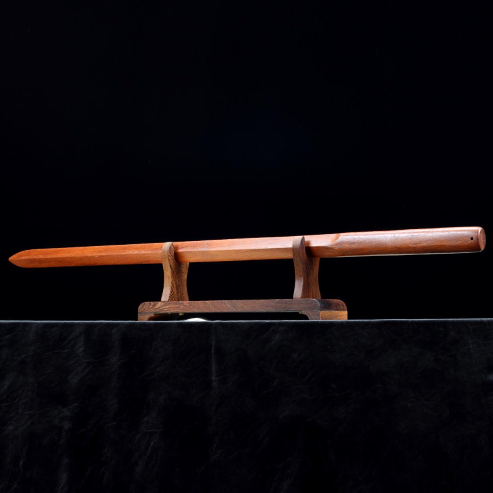 Katana en Bois Naturel,bokken Fait Main,Sabre Droit en Bois de 100 cm,Sabre d'entraînement aux Arts Martiaux pour Cosplay,Exposition,Pratique du Kendo,Cosplay.