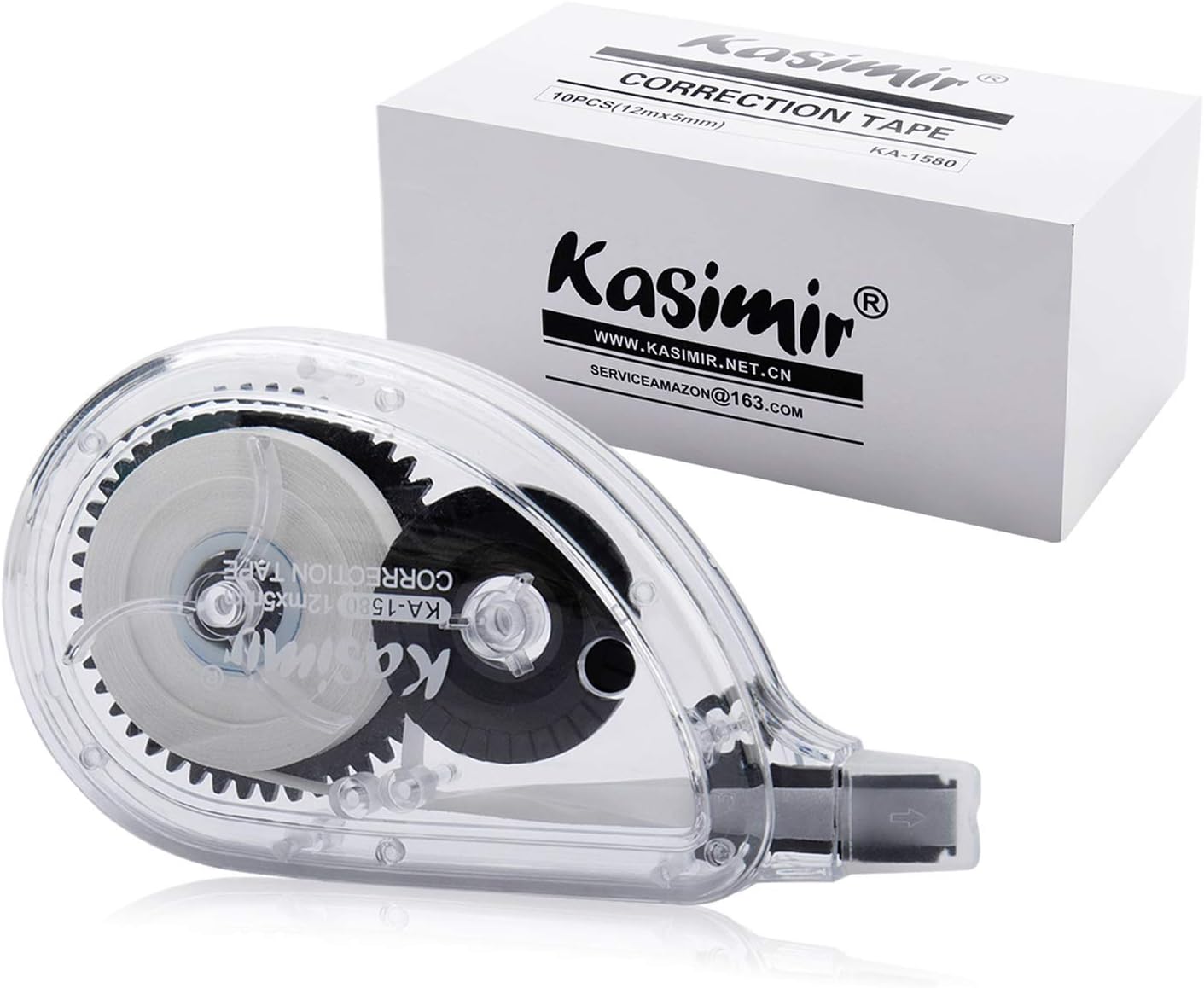 Tombow CT Della CA4 - Correttore A Nastro 3 Pezzi | Rotolamento Centrale | 4.2mm X 10m | Ideale Per Mancini E Destri - Foto 4