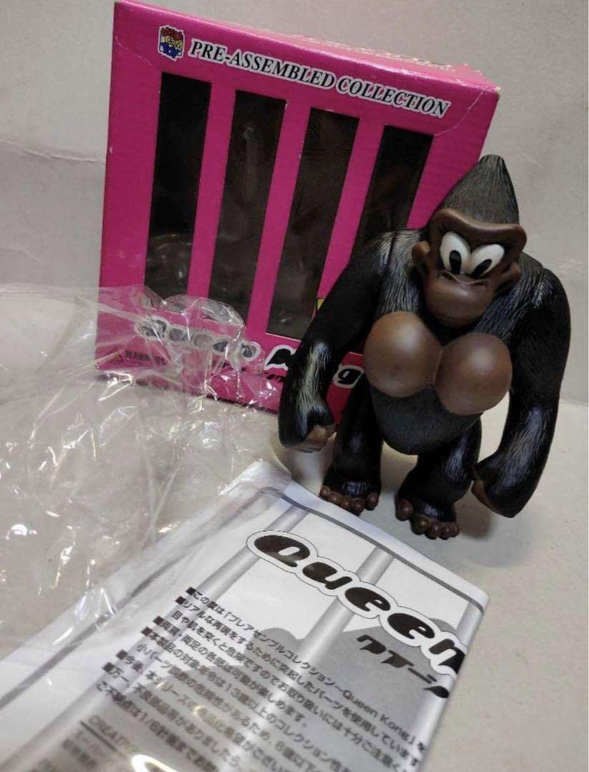 メディコムトイ　QUEEN KONG　クイーンコング　ソフビ　フィギュア　ピンク Amazon.co.jp: Showa Retro Medicom Toy Queen Kong Soft Vinyl King