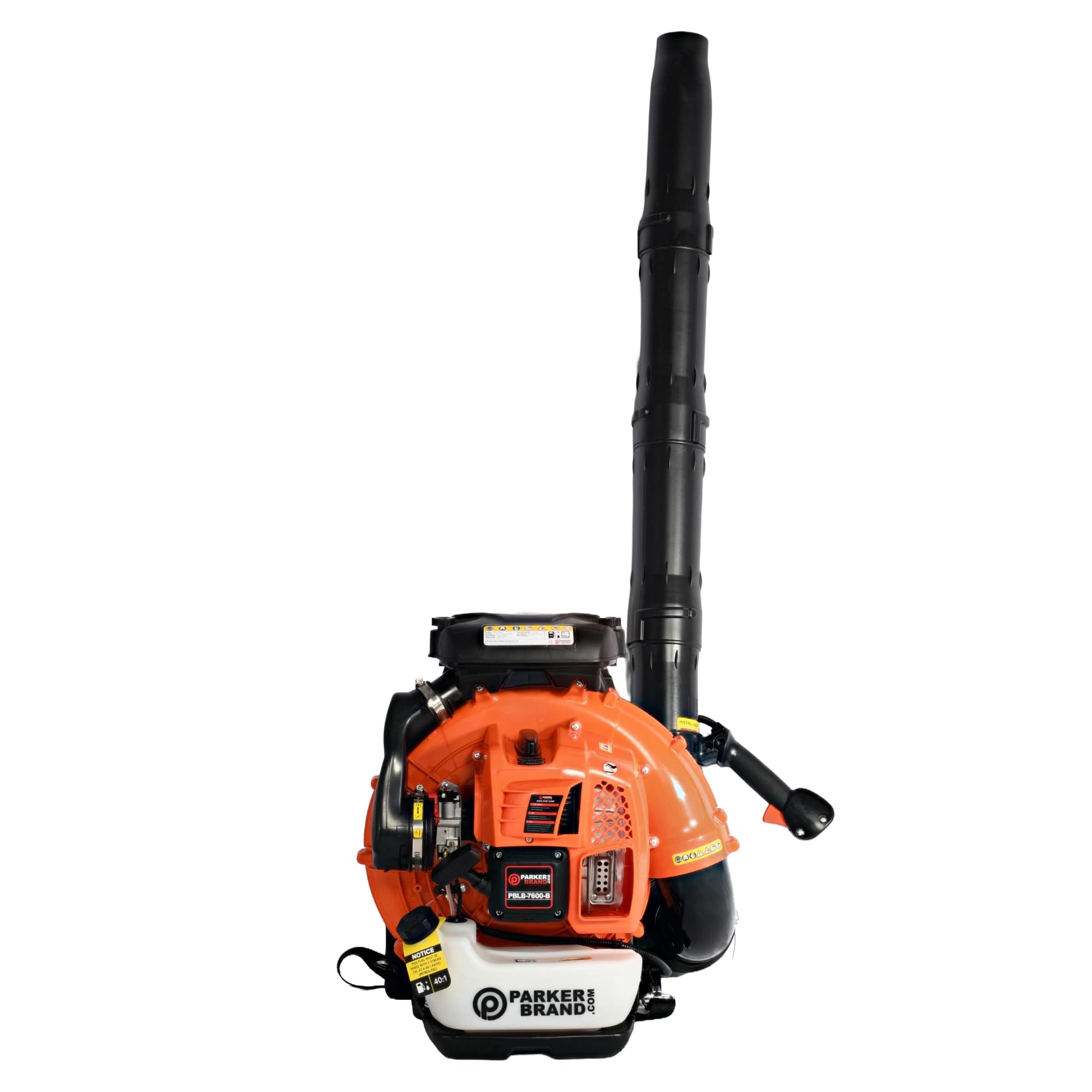 76cc Petrol Backpack Leaf Blower, Extremely Powerful - 848 CFM