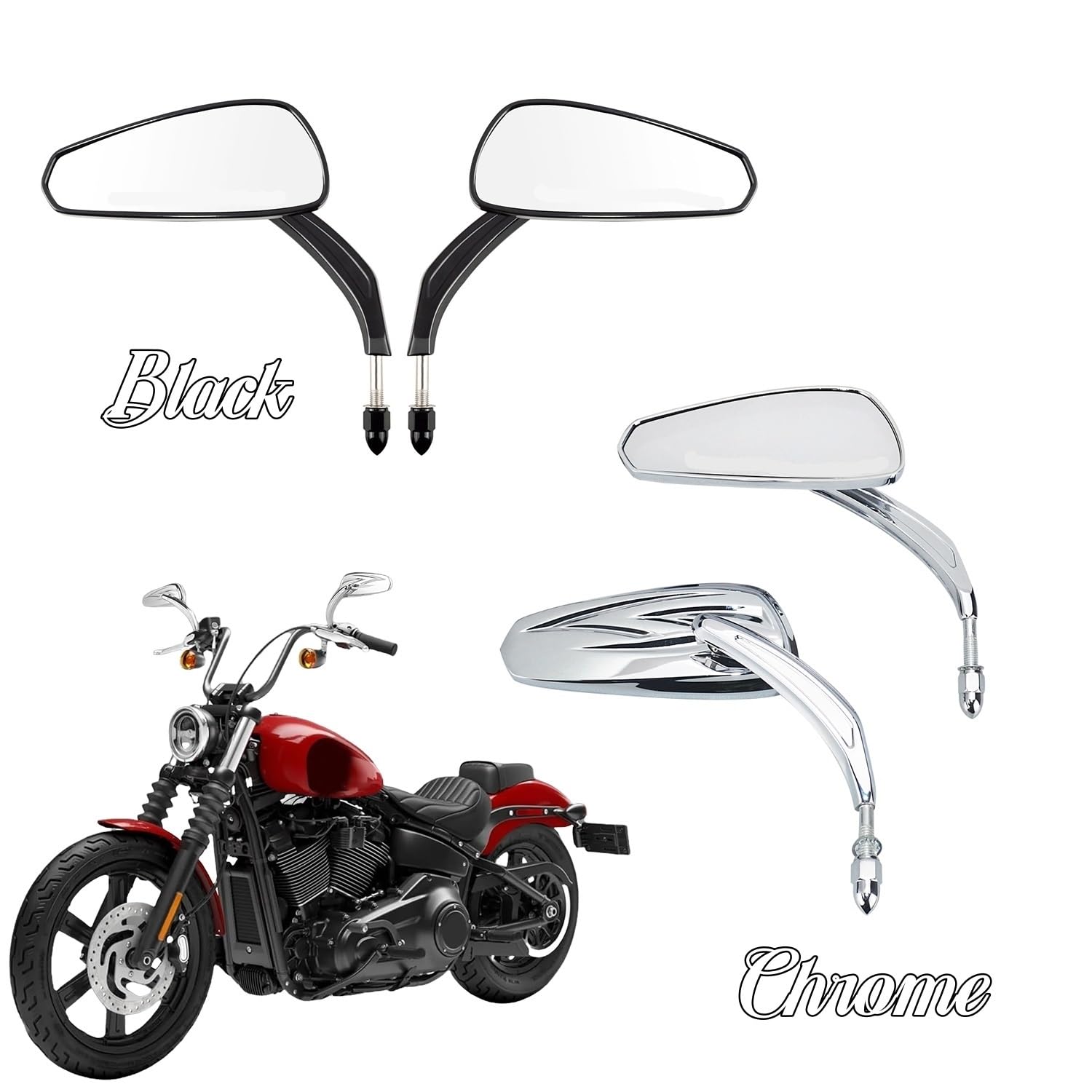 Do Har&ley Davidson Touring Sportster Lusterka motocyklowe