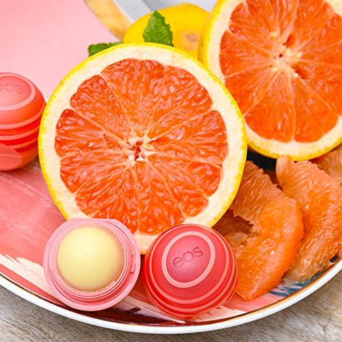 eos Active Lip Balm Sphere - Pink Grapefruit | SPF 30 and Water Resistant | 0.25 oz.