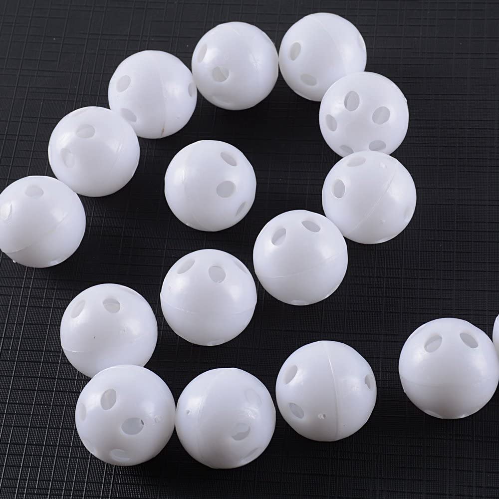 50 stuks ratelballen, rammelaars, speelgoed, rammelaars, accessoires voor speelgoed, knutselen, naaien, knutselen, diameter 24 mm