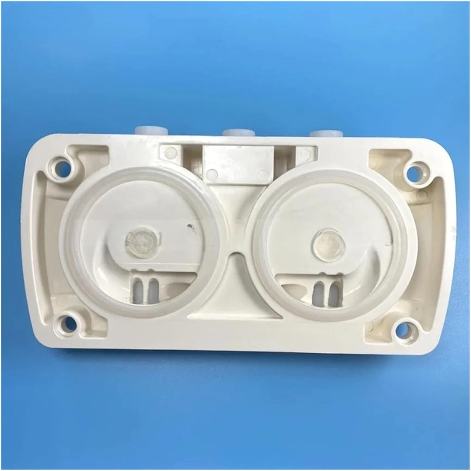 NieKe 1 Set White Color Front Panel Valve Door Accessories Soft Serve Ice-Cream Machines Spare Parts with Pistons Seal Rings Caps ，Compatible for YKF