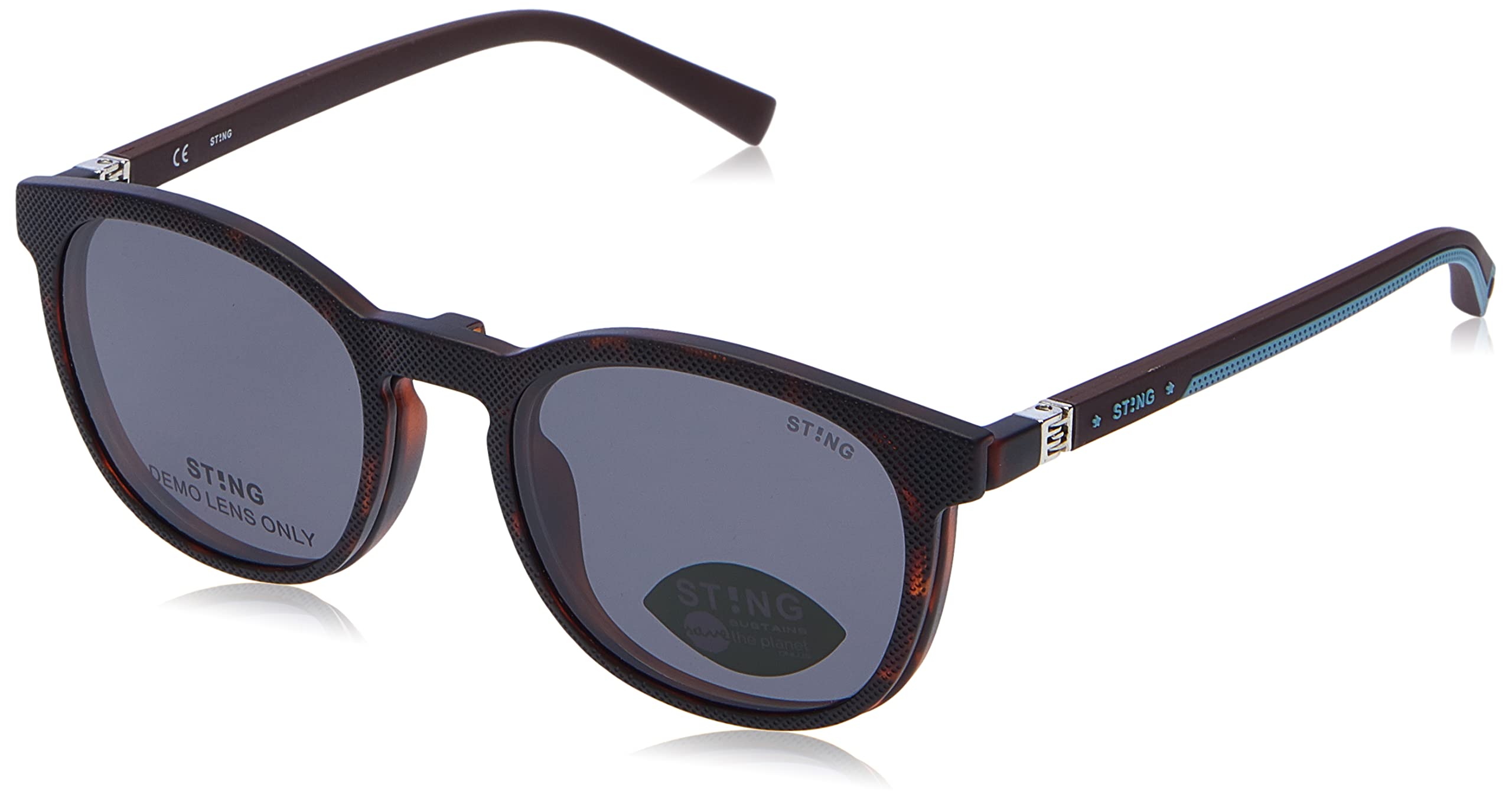 STING Unisex Kid's Casual Sunglasses, Matt Dark Havana, 48/18/135
