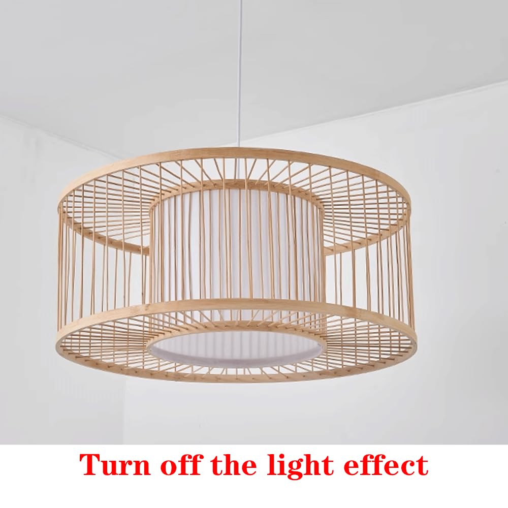 Nowoczesne Beżowe Lampy Wiszące W Kształcie Latarni Lampa Wisząca Z Plecionego Bambusa I Rattanu Żyrandol Z Naturalnej Wikliny W Stylu Boho Tradycyjna Oprawa Sufitowa W Kształcie Kosza