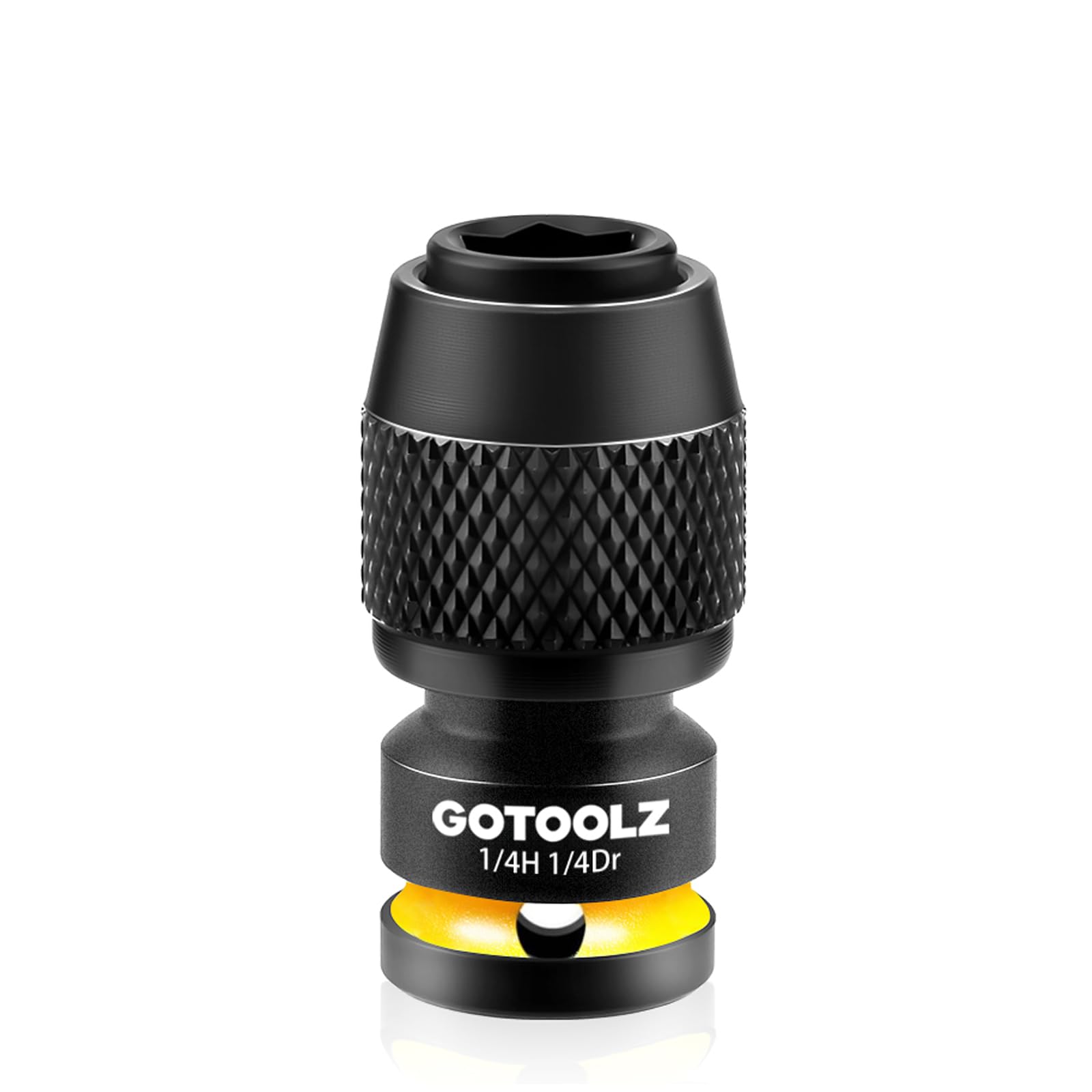 Impact to 1/4 Hex Converter, 1/2 3/8 1/4-Inch Drive Female to 1/4-Inch Hex Adapter,Quick Release Impact Bit Holder, (HC-3P) — Amazon image 7