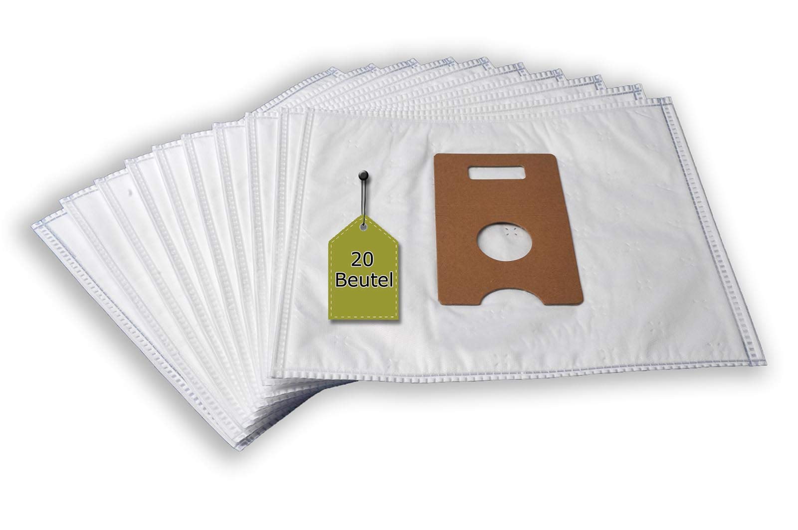 20 Sacchetti per aspirapolvere adatto per Progress 101, 102 Super | Sacchetti Bustine di eVendix® a 5 strati, 20 Staubsaugerbeutel