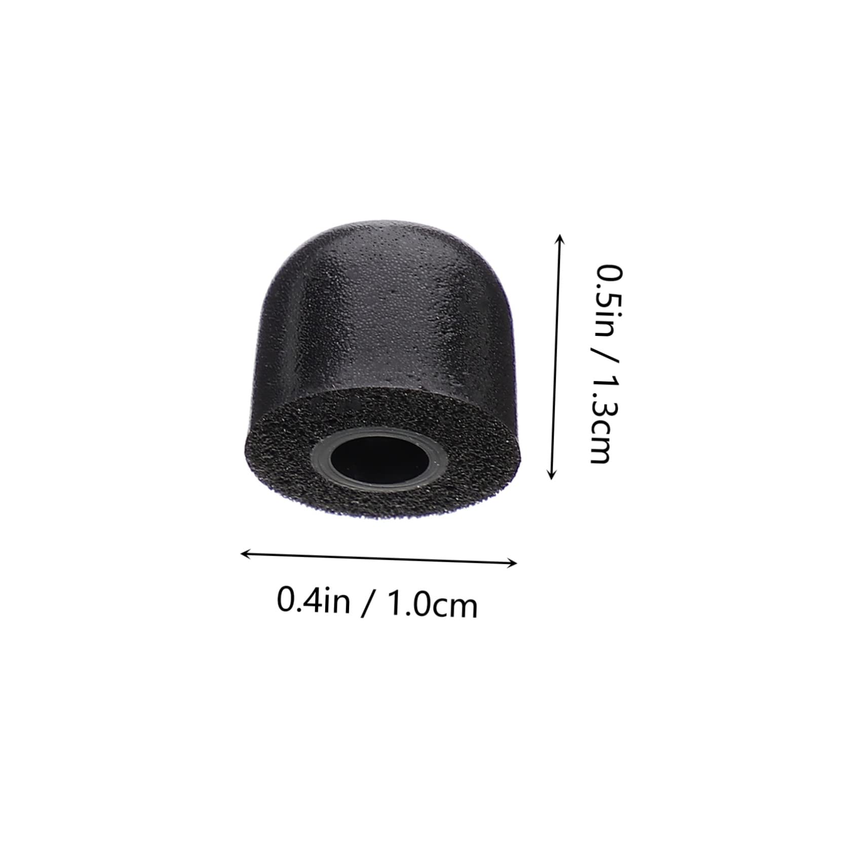 Mikikit 50stücke Teiliges Ohrstöpsel Aus Hochwertigem Memory-Schaum Ergonomisches Design Kompatibel Mit Meisten Ohrhörern Effektive Geräuschreduzierung Für Langanhaltenden