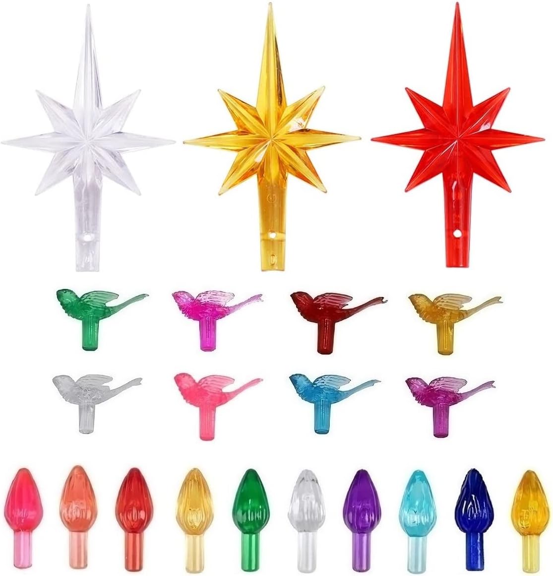 FRTHINK Ceramic Christmas Tree Replacement Lights Bulbs Everything Else