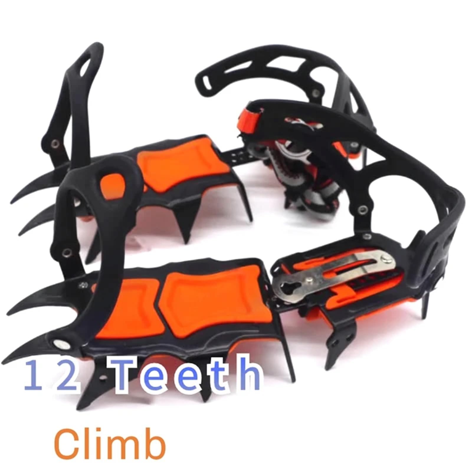 Crampons de Neige glacée à 12 Dents, antidérapants, Couvre-Chaussures, Crampons de Neige for Le Sport