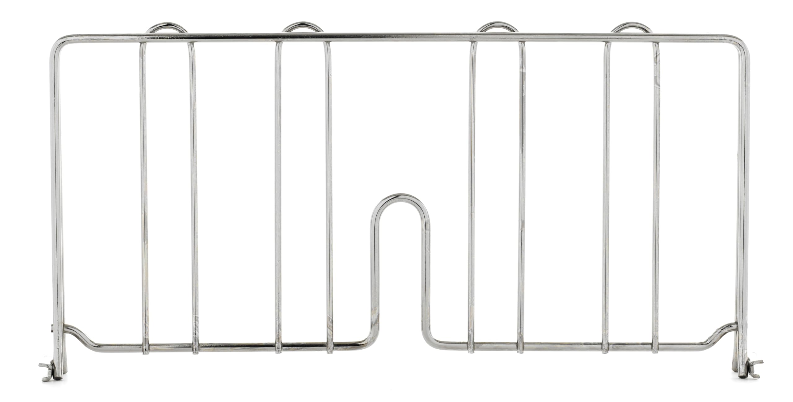 METRO DD18C Super Erecta Chrome Plated Shelf Divider, 18" Width x 8" Height, Silver