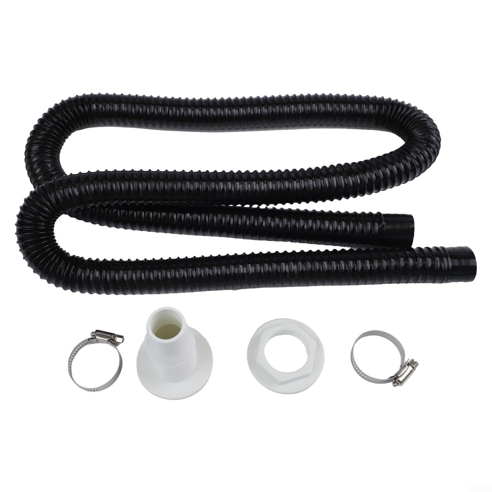 Tubo flessibile per imbarcazioni di sentina, 19-29 mm, corrugato, flessibile, filtro per acqua marina, adatto per yacht