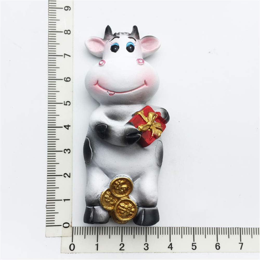 Cow Funny Gift - Nouveauté Réfrigérateur Aimant - Cadeau Idéal Pour Les