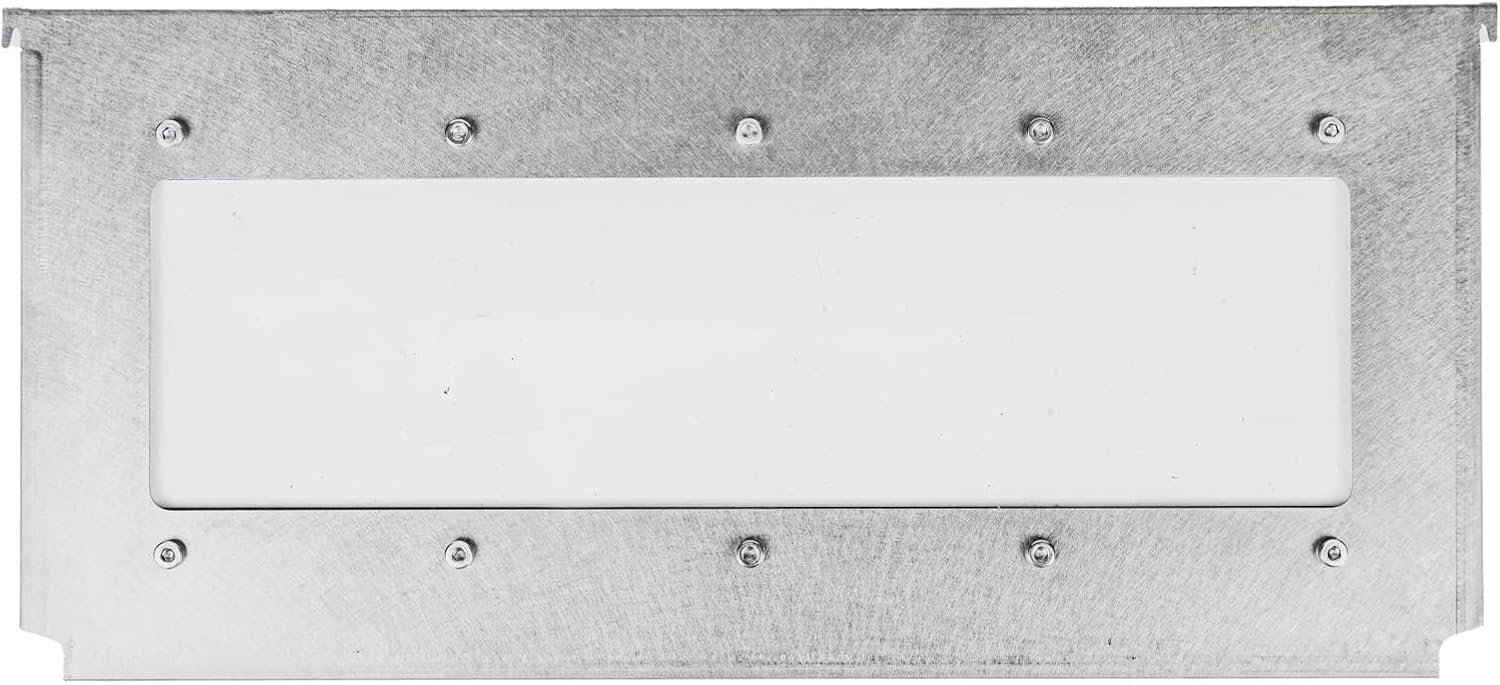 Ridge Glass Side Panel, Sides with High-Temperature Resistant Glass Windows, Made of Pure Titanium, Suitable for Ridge Tent Stove (Ridge Glass Side Panel)