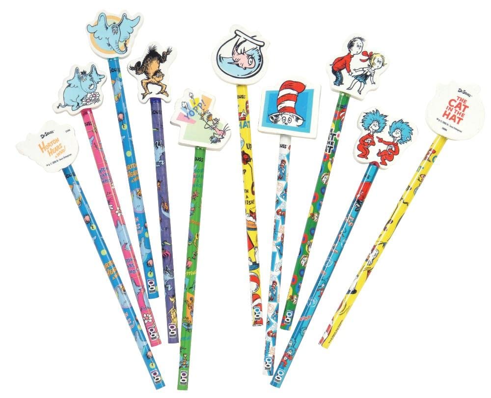 Dr. Suess BOOKISH ART ERASERS GOMMES