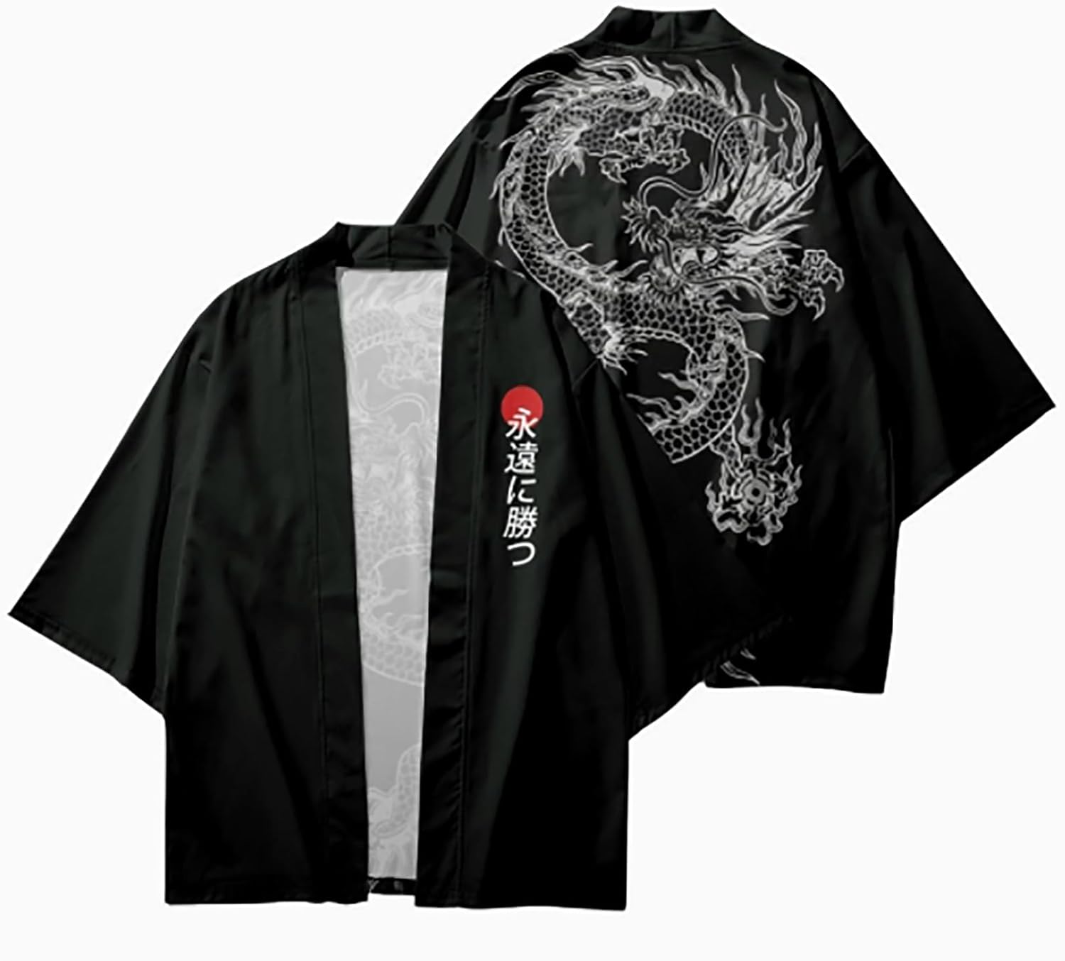 LAI MENG FIVE CATS レディース 夏 ゆったりフィット ビーチ 和装 カバーアップ ワンサイズ US S-XL