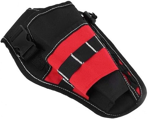 Miniatura 5 de Bolsa de taladro para taladro, bolsa de cintura para herramientas eléctricas, bolsa de cintura para herramientas eléctricas multifuncionales, para