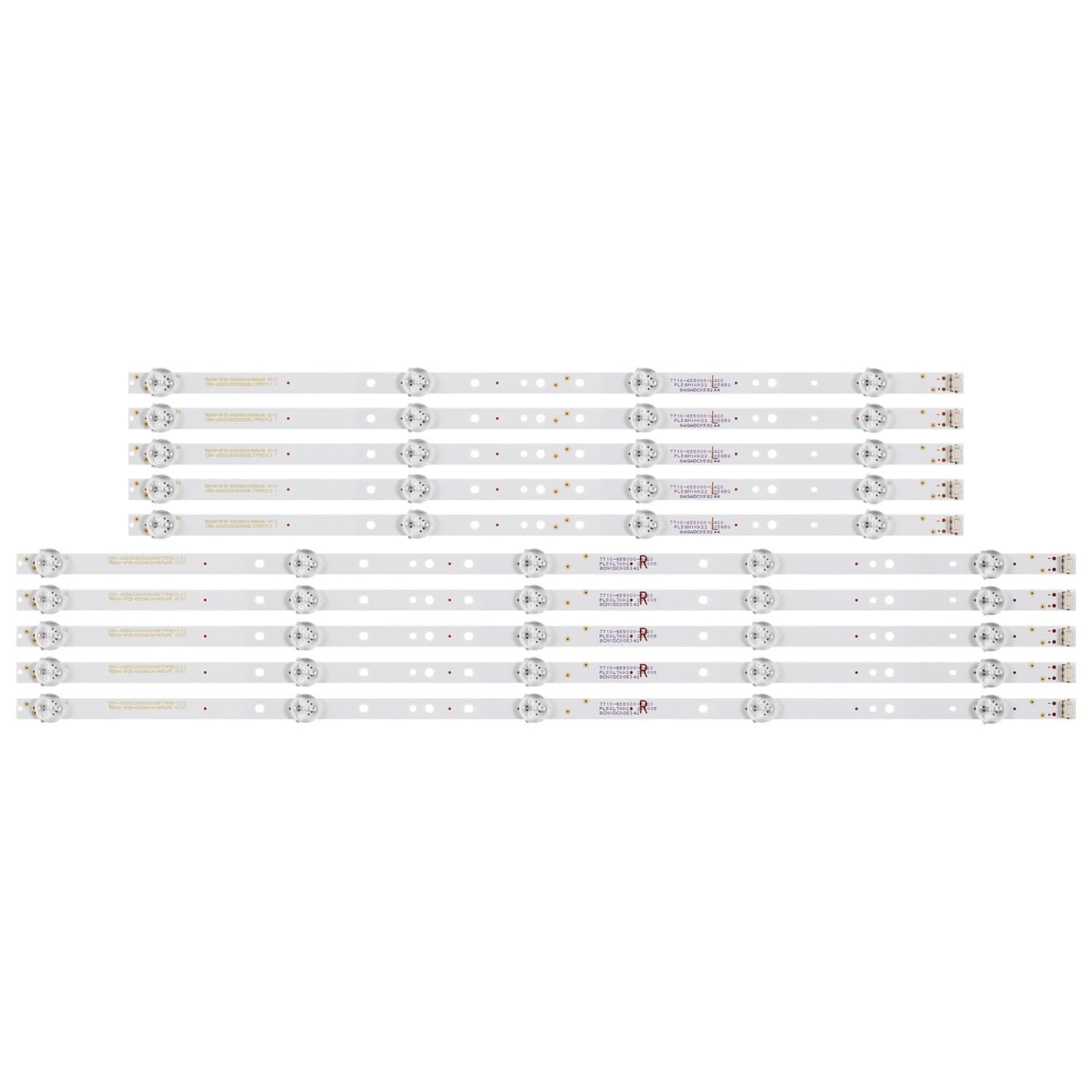 Tira de retroiluminación LED para reparación de pantallas 303SW550048