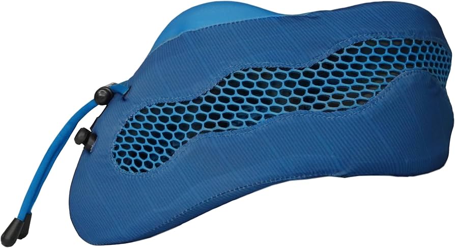 Amazon｜Cabeau Evolution Cool Travel Pillow (Blue)｜携帯枕