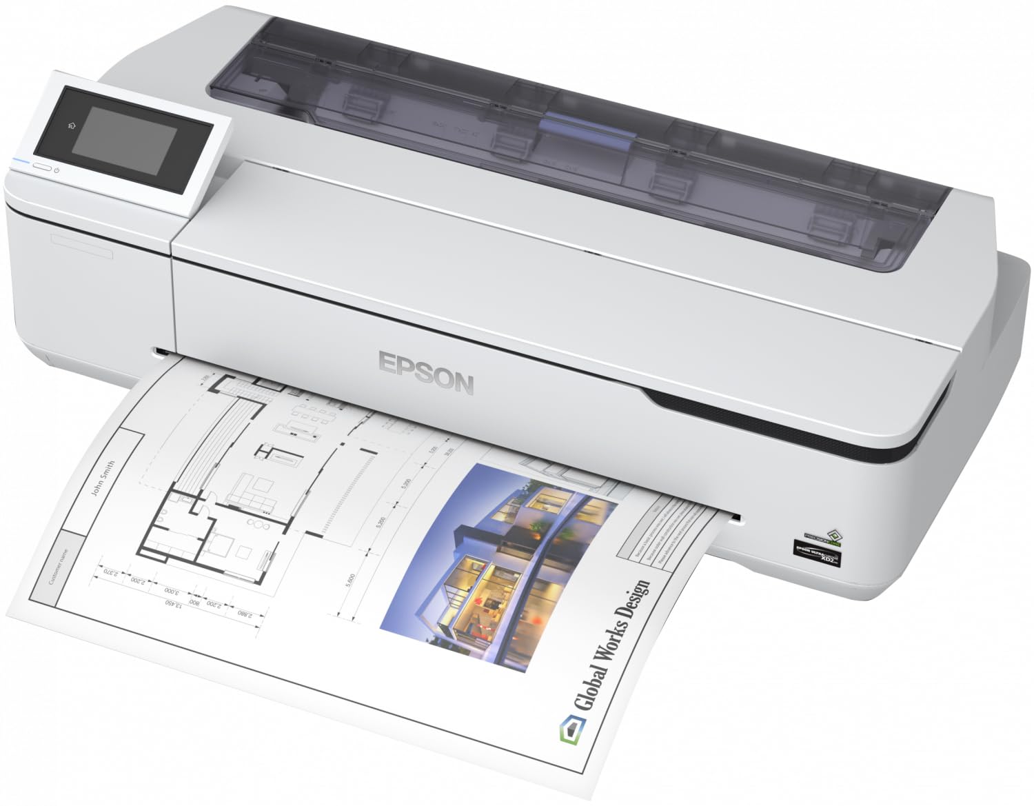 Epson SureColor SC-T2100 stampante grandi formati Wi-Fi A colori 2400 x 1200 DPI A1 [594 x 841 mm] Collegamento ethernet LAN (SC-T2100 PRINTER WO STAND - 24IN)