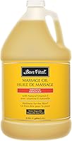 Bon Vital' Original Massage Oil 1 Gallon - Professional Unscented Glide for Swedish, Deep Tissue & Spa, Nutrient-Rich Skin Nourishment