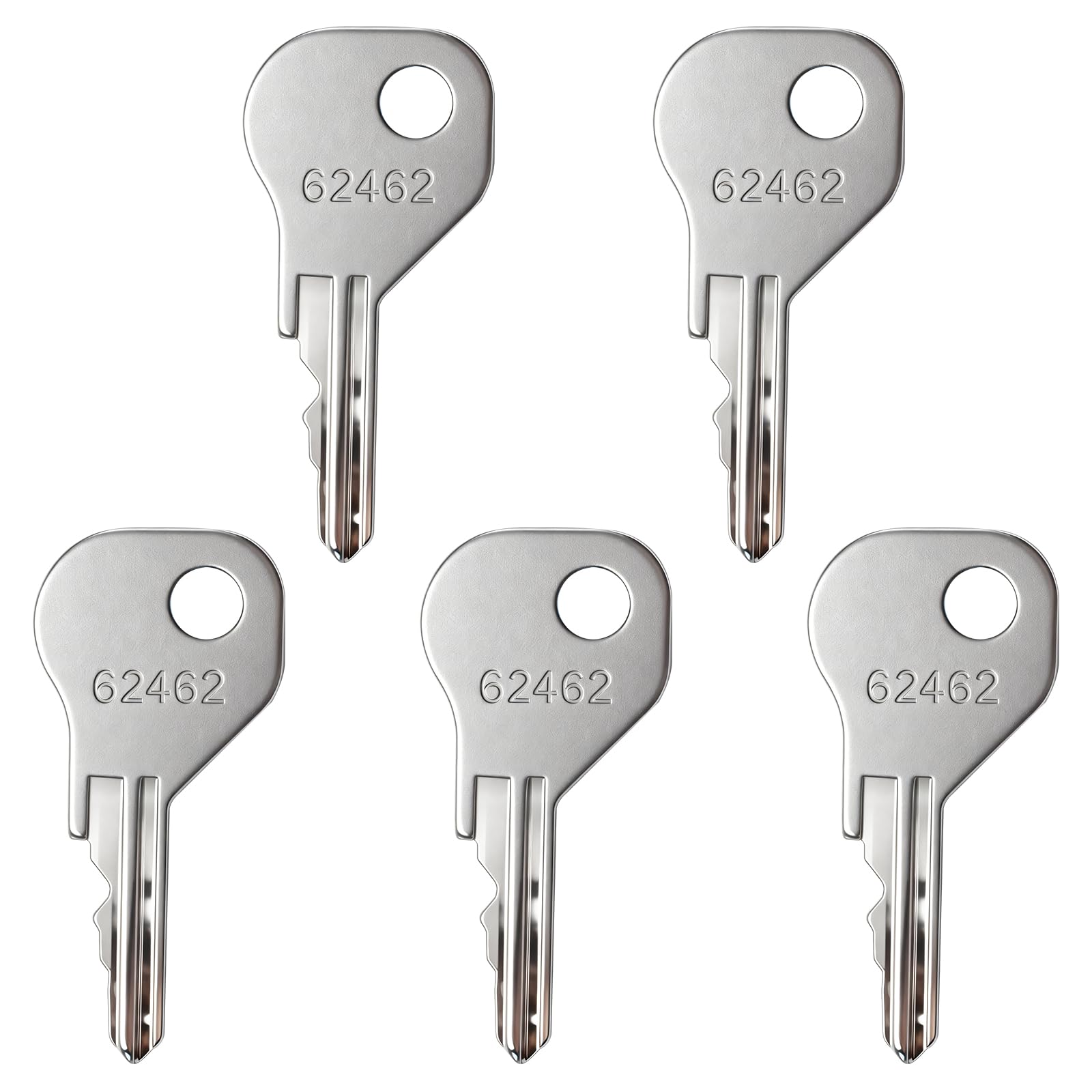 SYOWADA 5Pcs 62462 Magna Latch Replacement Keys, Replacement for D&D MagnaLatch Series 2 (Old Style), Replacement for LokkLatch (downward keyhole)