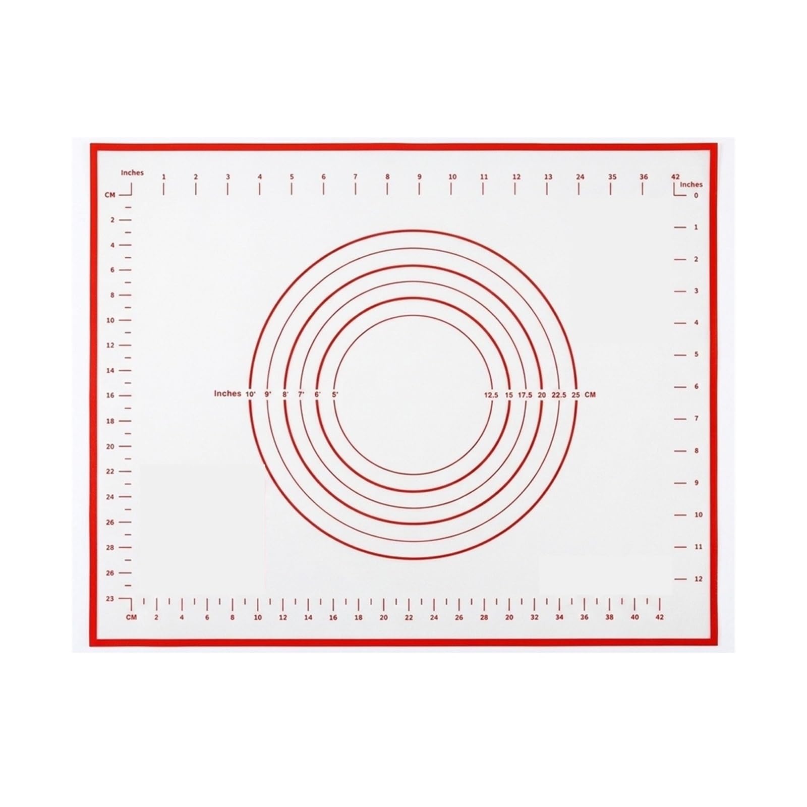 Compatible Con Cocina, Alfombrilla De Silicona Almohadilla For Pastel Pizza(50x40cm)