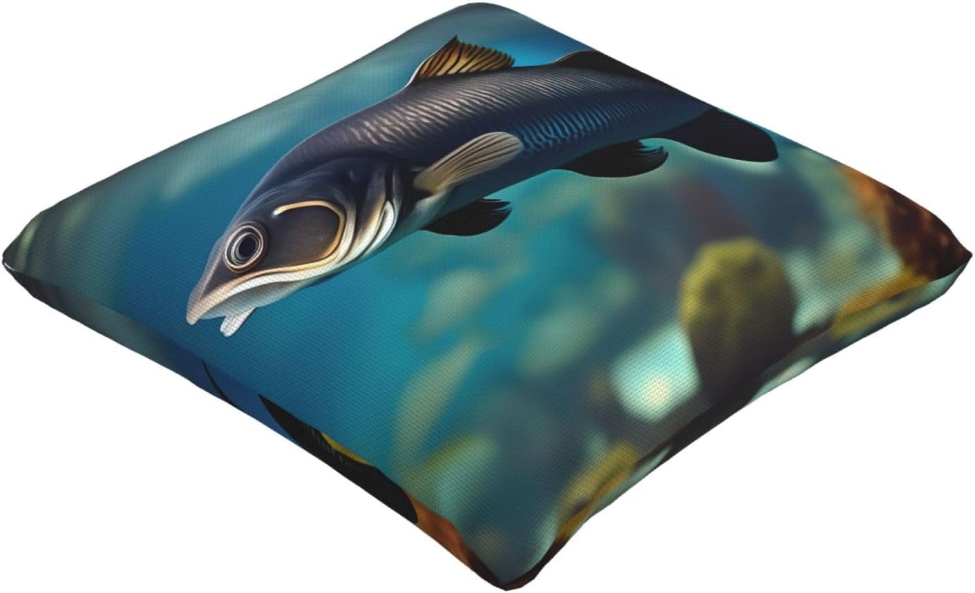 Subaquatic Catfish Imitation Linen Pillowcase -2 Sets, Fashionable Home Decoration, Used for Sofas, Gardens, beds