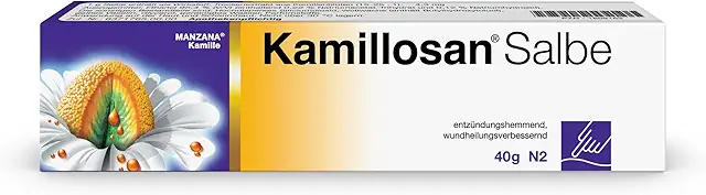 Kamillosan Salbe: Wund- und Heilsalbe für Hautentzündungen, Juckreiz, Hämorrhoiden - 40 g