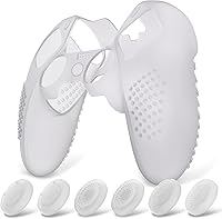 Vista 29 de PlayVital 3D Studded Edition Anti-Slip Silicone Cover Case for ps5 Edge Controller, Soft Rubber Protector Skin for ps5 Edge Wireless Controller with