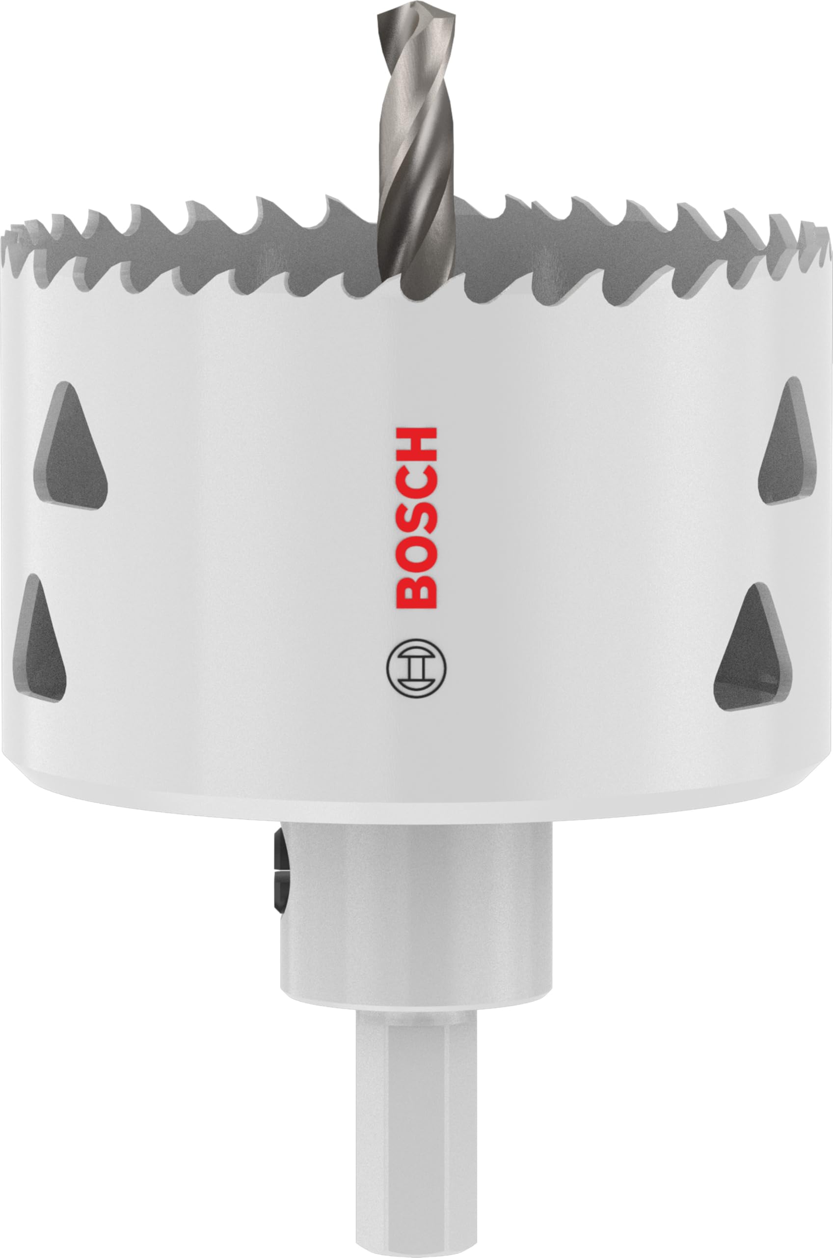 Bosch 1x Sega a tazza Multi Material con mandrino (per Acciaio, Cartongesso, Ø 67 mm, Professional Accessorio Trapanoi)
