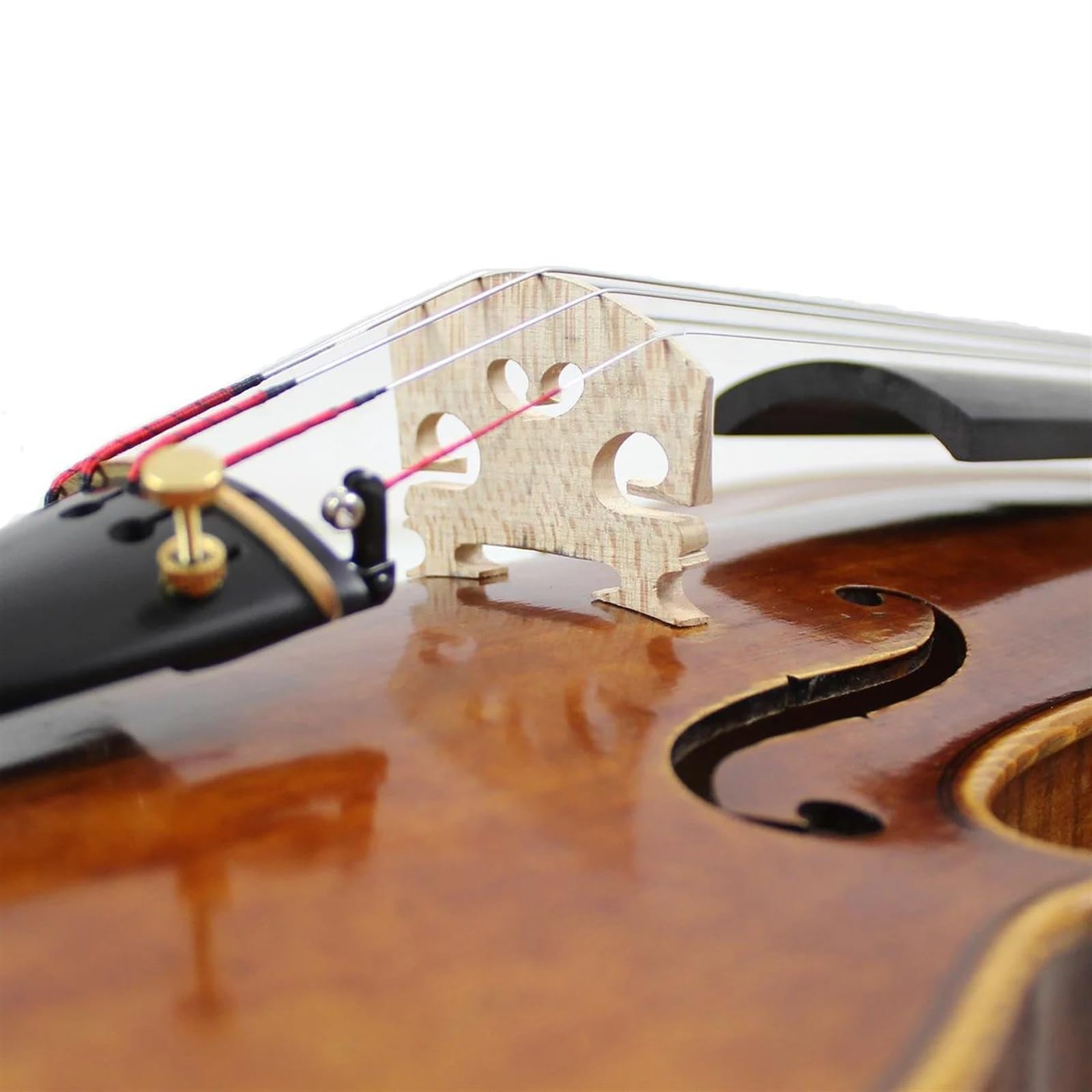 Violino Set Violino a 5 corde Violino 4/4 Violino acustico con vernice anticata