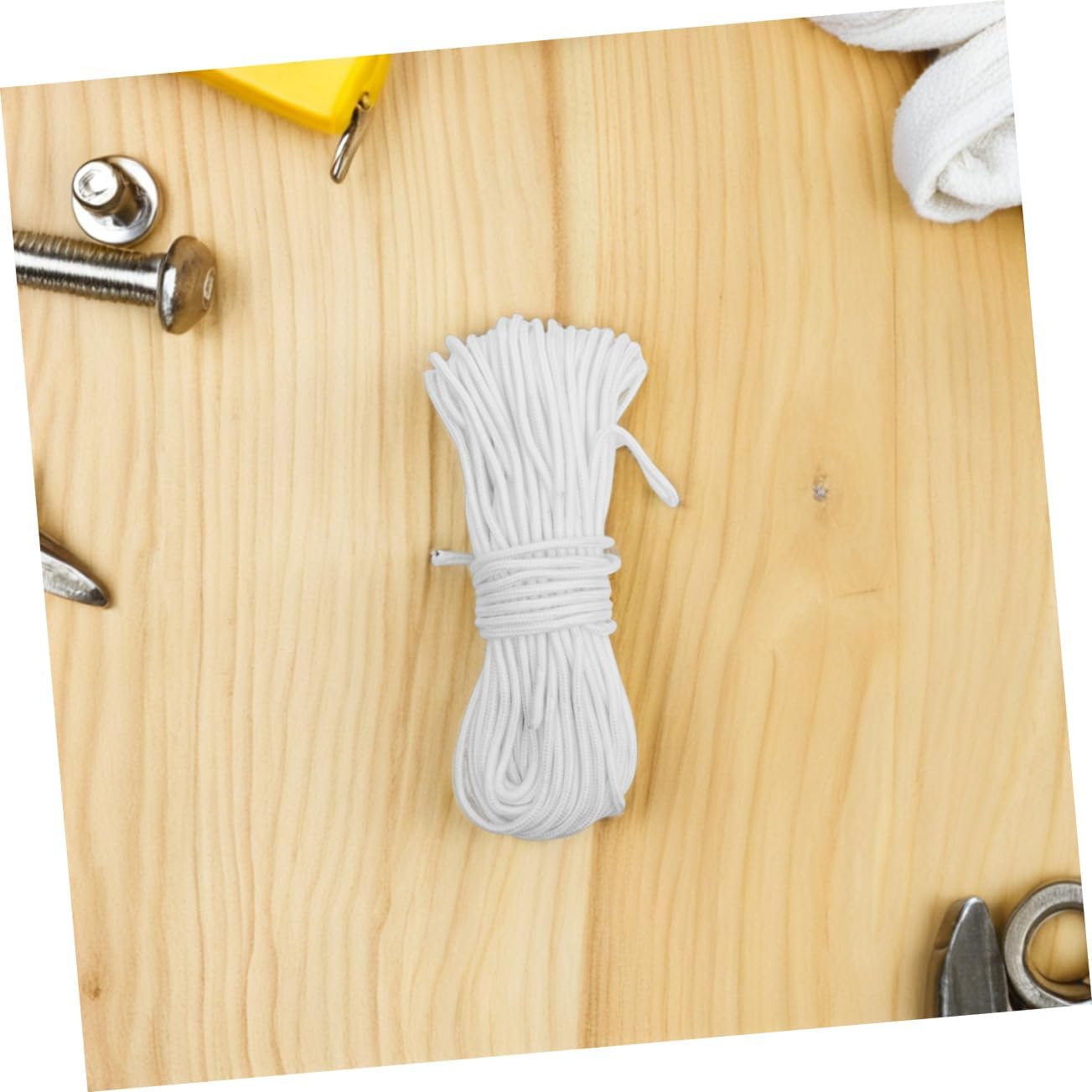 VOSAREA 2rolls Nylon Rope Utility Cord for Outdoor Clothesline Camping Hiking Fishing and Projects Versatile Nylon Utility Rope