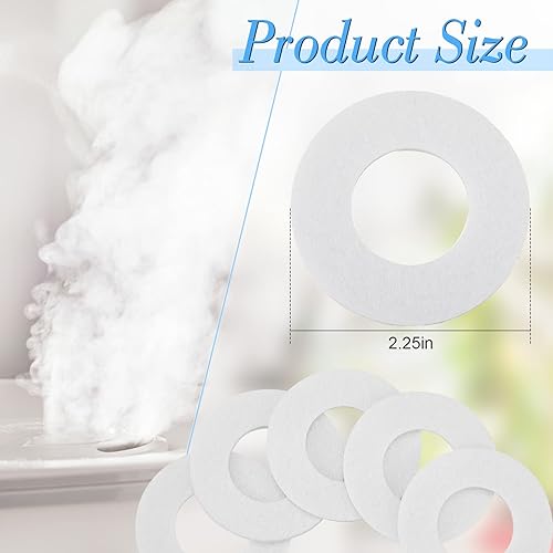 Miniatura 2 de Mini círculo de aromaterapia almohadilla de recarga para difusor de humidificador de ventilador de aceite (48)