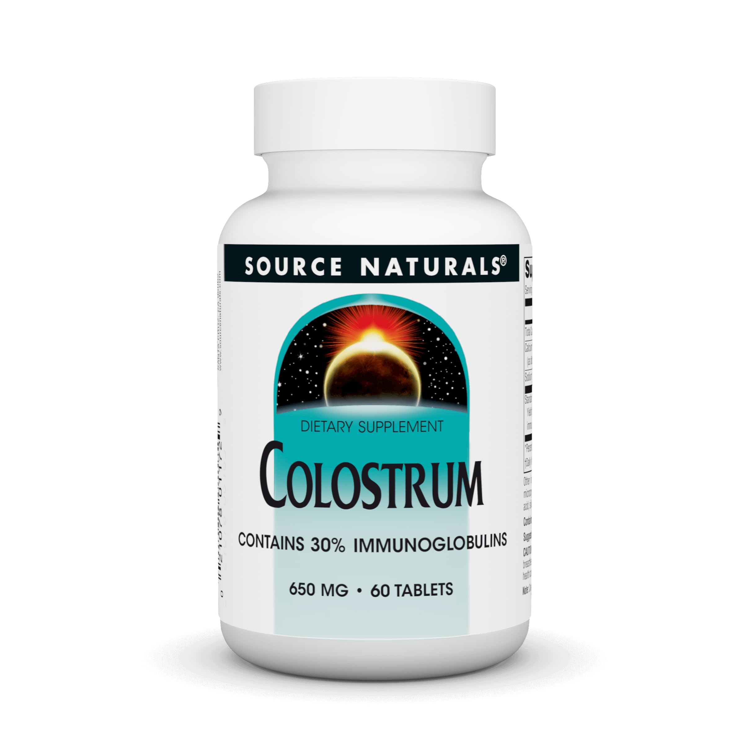 Source Naturals Colostrum, 650mg