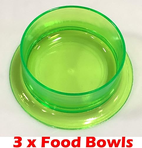 Miniatura 7 de Acrílico transparente expansible y personalizable 3-niveles sólidos de piso Hámster Hámster Roedor Gerbo Ratón Jaula