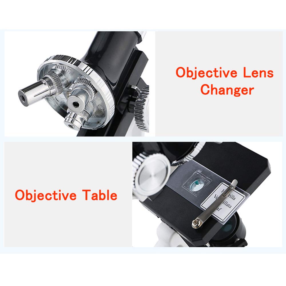 Morelian Microscope Set with Accessories Kit 100X1200X Children Kids