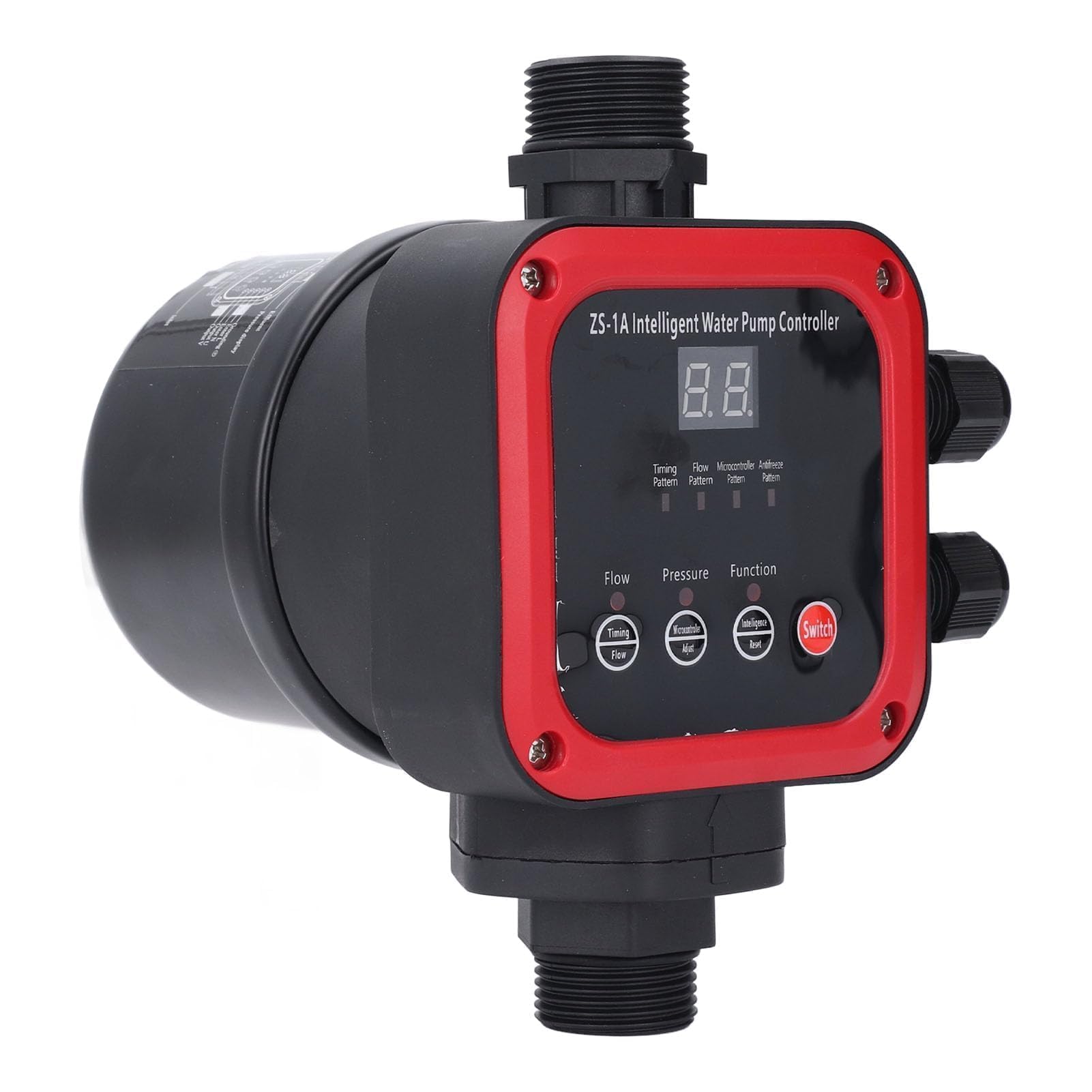 SUNGOOYUE Controlador de Bomba de Agua Inteligente, Regulador de Presión 2.2KW 220V para Casa, Protección Antiseca y Anticongelante, Fácil Instalación