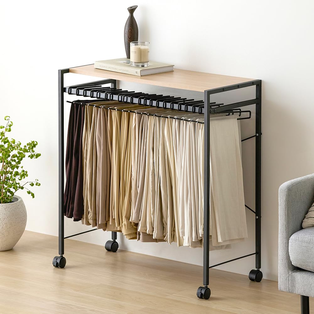 Amazon.co.jp: アイリスオーヤマ スペパ スラックスハンガー20本掛け