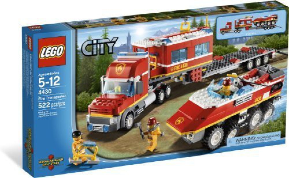 LEGO Mobile Fire Station Set – LEGO City Set und Löschflugzeug (4430, 4209) NEU & OVP