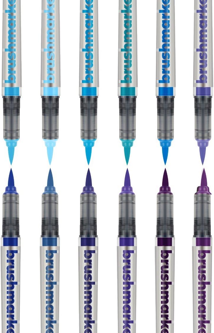 Karin Brush Marker Pro 12 Sky Colours Set