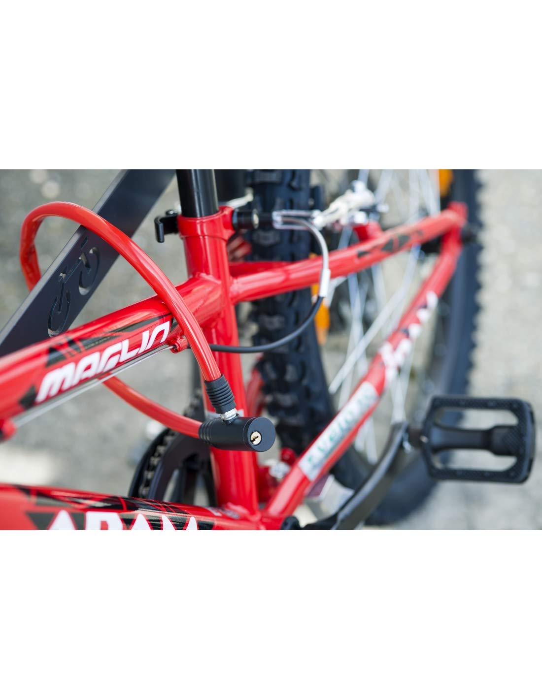 Antivol Vélo Thirard 0,50 M Avec 2 Clés – Sécurité Robuste Pour Stationnement, Fabrication Française Depuis 1920