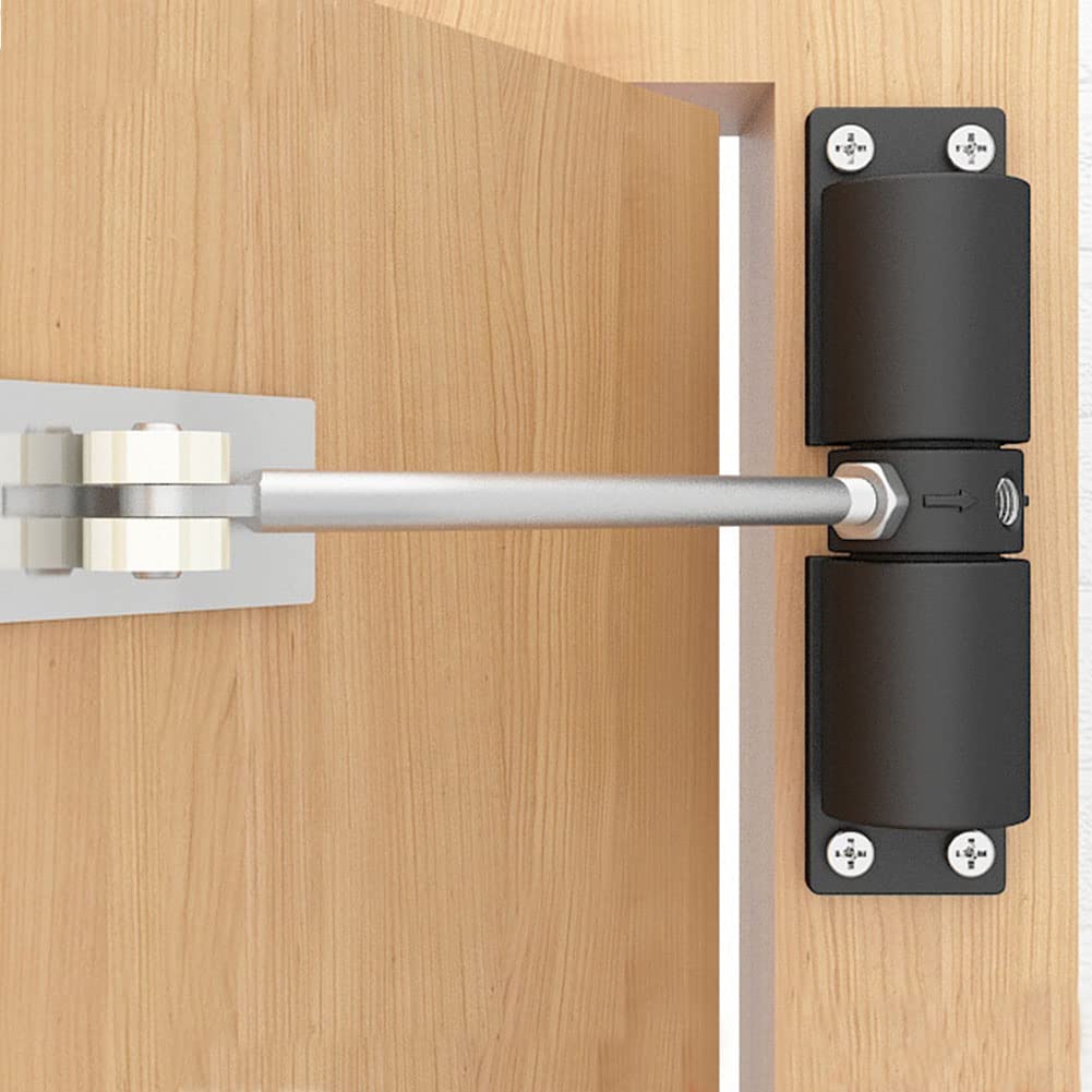 Chiudiporta Automatico, Chiudiporta A Molla Regolabile Chiudiporta Regolabile Per Uso Interno Ed Esterno Chiudiporta Per Casa Ufficio Hotel Max 40 Kg 92079916 - Foto 2